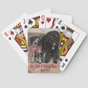 Persoonlijke speelkaarten. pokerkaarten