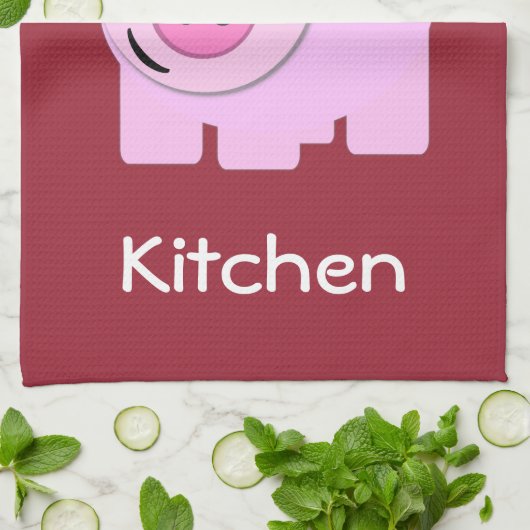 Persoonlijke speelruimte theedoek (Gevouwen)