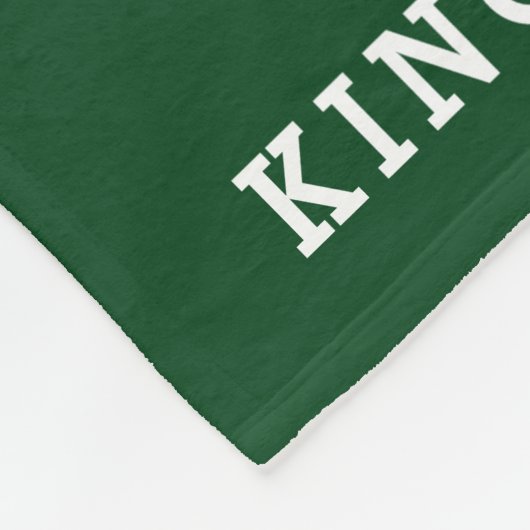 Persoonlijke speelruimte voor cadeautjes fleece deken (Hoek)