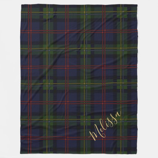 Persoonlijke spelregels Malcolm Tartan Fleece Deken (Voorkant)