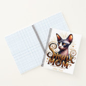 Persoonlijke Sphynx Kat Moeder Moederdag  Notitieboek (Binnen)
