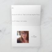 Persoonlijke spinkaart kaart (Binnen)