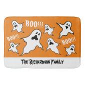 Persoonlijke spoky Halloween Ghosts Bath Mat (Voorkant)