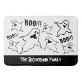 Persoonlijke spoky Halloween Ghosts Bath Mat (Voorkant)
