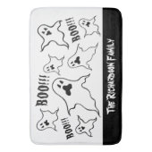 Persoonlijke spoky Halloween Ghosts Bath Mat (Voorkant Verticaal)