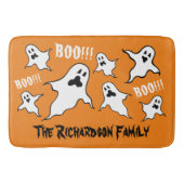 Persoonlijke spoky Halloween Ghosts Bath Mat (Voorkant)