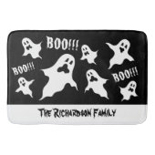 Persoonlijke spoky Halloween Ghosts Bath Mat (Voorkant)