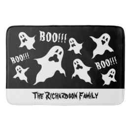Persoonlijke spoky Halloween Ghosts Bath Mat