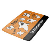 Persoonlijke spoky Halloween Ghosts Bath Mat (Gekanteld)