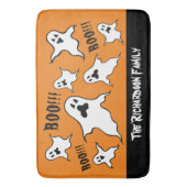 Persoonlijke spoky Halloween Ghosts Bath Mat (Voorkant Verticaal)