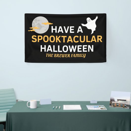 Persoonlijke Spooktaculaire Halloween Banner (Beurs)