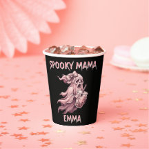Persoonlijke Spooky Mama Coquette Boba Roze Geest