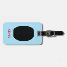 Persoonlijke sport Hockey puck Bagagelabel