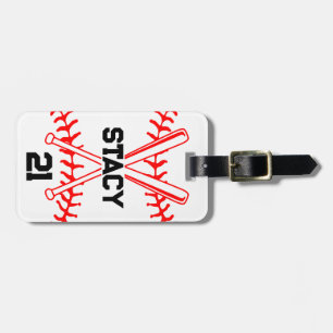 Persoonlijke Sport Honkbal Knuppels Bagage Label