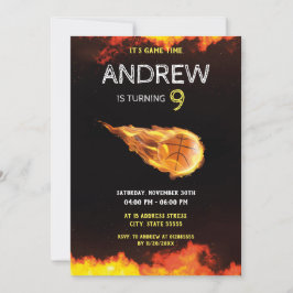 Persoonlijke Sport Verjaardag Afdrukbare uitnodigi Kaart