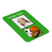 Persoonlijke Sportfoto Magnet Magneet (Rechterzijde)