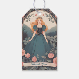 Persoonlijke Sprookjes Prinses Kunst Cadeaulabel