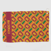 Persoonlijke SRI LANKA Golfhanddoek (Horizontaal)