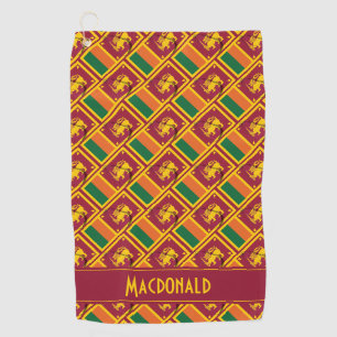 Persoonlijke SRI LANKA Golfhanddoek