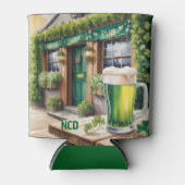 Persoonlijke St. Patrick's Day Bar Pub Feest Blikjeskoeler (Voorkant)