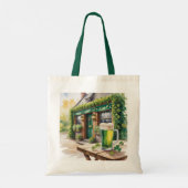 Persoonlijke St. Patrick's Day Bar Pub Feest Tote Bag (Achterkant)