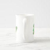 Persoonlijke St-Patrick's Day Bone China Mok (Achterkant)