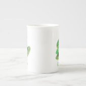 Persoonlijke St-Patrick's Day Bone China Mok (Voorkant)
