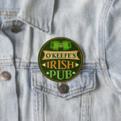 Persoonlijke St. Patrick's Day Irish Pub Button (In situ)