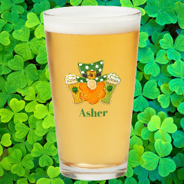 Persoonlijke St. Patrick's Day kabouter Glas