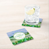 Persoonlijke St Patrick's Day Kartonnen Onderzetters (Insitu)