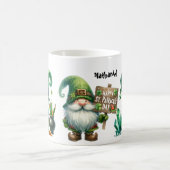 Persoonlijke St. Patrick's Day Leprechauns Keramie Koffiemok (Center)