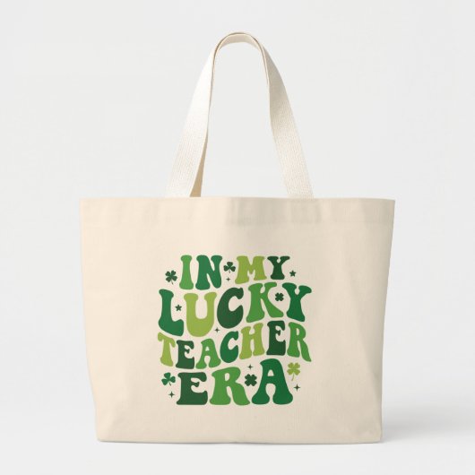 Persoonlijke St. Patrick's Day leraren tas (Voorkant)