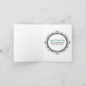 Persoonlijke St Patrick's Day Mandala Feestdagen Kaart (Binnen)