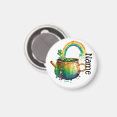 Persoonlijke St. Patrick's Day regenboog Magneet (Voorkant / Achterkant)