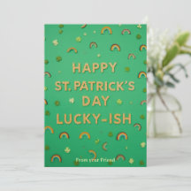 Persoonlijke St. Patrick's Day Vakantiekaart