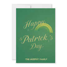 Persoonlijke St. Patrick's Day-vakantiekaart