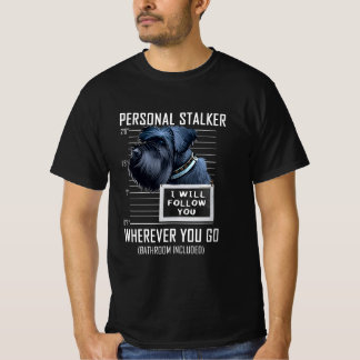 Persoonlijke Stalker Dog Giant Schnauzer zal ik vo T-shirt
