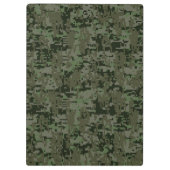 Persoonlijke Star Stencil  Digital Camo Klembord (Achterkant)