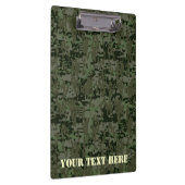 Persoonlijke Star Stencil  Digital Camo Klembord (Rechts)