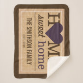 Persoonlijke startpagina - Welkomstteken voor de s Sherpa Deken (Voorkant)