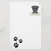 Persoonlijke stekker briefpapier (Voorkant / Achterkant)