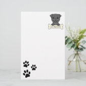 Persoonlijke stekker briefpapier (Staand voorkant)