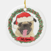 Persoonlijke stekker keramisch ornament (Achterkant)