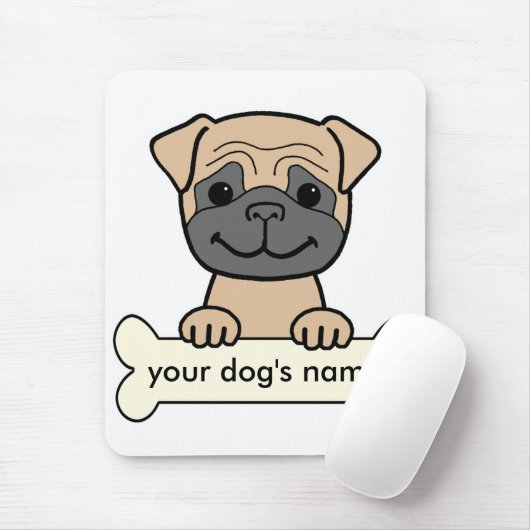 Persoonlijke stekker muismat (Met muis)