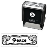 Persoonlijke stempel met tuinrozen (In situ)