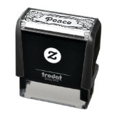 Persoonlijke stempel met tuinrozen (Product)