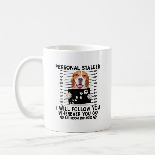 Persoonlijke sterker ik zal je volgen koffiemok (Links)