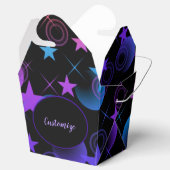 Persoonlijke sterren 'n proefpatroon bedankdoosjes (Geopend)