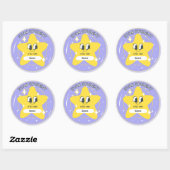 Persoonlijke sticker – speciale boodschap voor Emm (Vel)