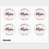Persoonlijke sticker – speciale boodschap voor Oli (Vel)